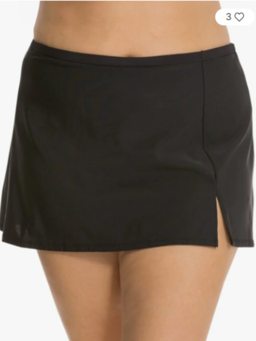 NEW W/ TAGS Penbrooke Shape Solver Women's Tummy Control Swim Bottom Skort, 20W